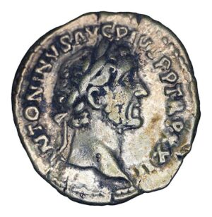Antoninus Pius AR Denarius - ROMA COS III